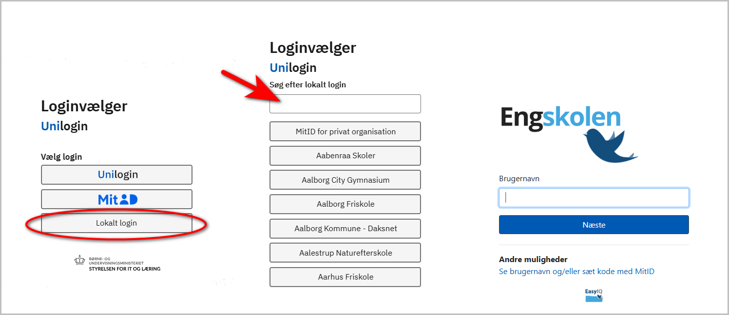 Login flow